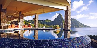 Jade Mountain Resort Swimming Pool