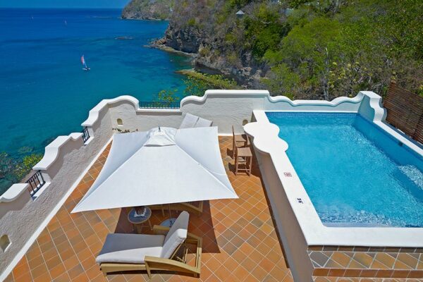 1 Bedroom Ocean View Villa Suite plus pool + roof terrace